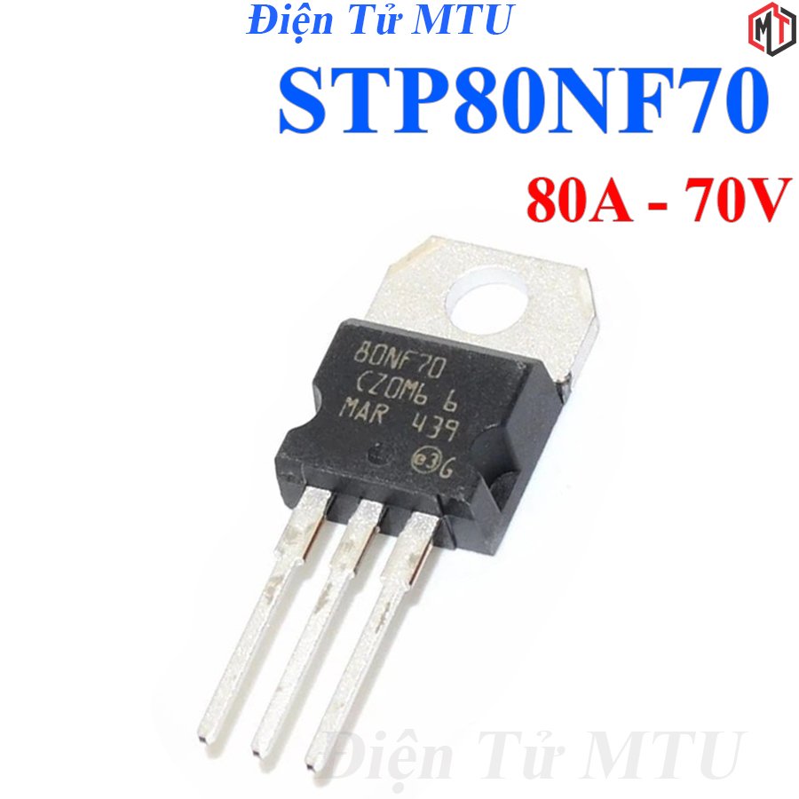 MOSFET STP80NF55 STP80NF70 STP80NF75 STP75NF75 75NF75 80NF70 Kênh N TO-220